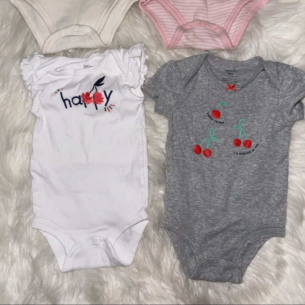 Super soft baby girl bodysuits - Picture 3 of 4